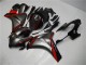 Beste Honda CBR1000RR Motorrad Verkleidung 2008-2011 - Grau Rot Glanzendes Schwarz