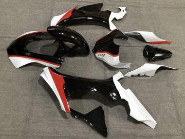 Beste Yamaha R1 Motorrad Verkleidung 2015-2019 - Glanzendes Schwarz Weiss Rot