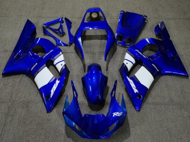 Beste Yamaha R6 Motorrad Verkleidung 1998-2002 - Blau Weiss