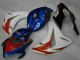 Beste Honda CBR1000RR Motorrad Verkleidungen Kit 2008-2011 - Weiss Rot Blau HRC
