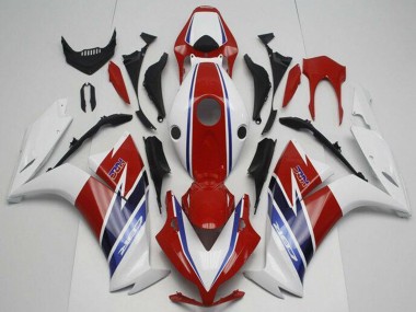Beste Honda CBR1000RR Motorrad Verkleidung 2012-2016 - Weiss Rot Blau