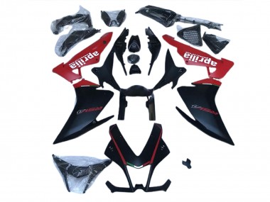 Beste Aprilia RSV4 1000 Abs Motorrad Verkleidungen 2009-2015 - Matt Schwarz Rot
