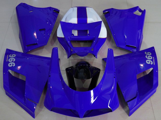 Beste Ducati 996 Motorrad Verkleidung 1993-2005 - Blau Schwarz