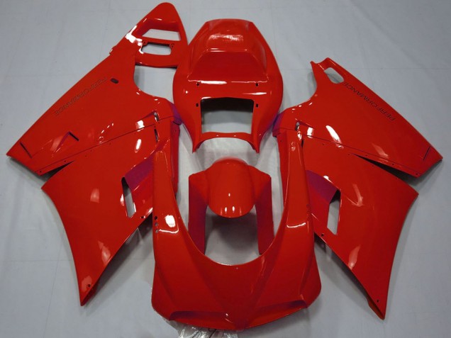 Beste Ducati 748 916 996 998 Motorrad Verkleidung 1993-2005 - Rot Performance