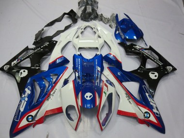 Beste BMW S1000RR Motorrad Verkleidung 2009-2014 - Weiss Rot Blau Glanzendes Schwarz HP