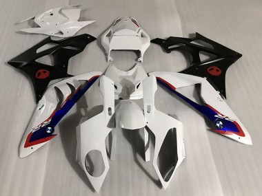 Beste BMW S1000RR Motorrad Verkleidung 2015-2016 - Weiss Rot Blau Matt Schwarz
