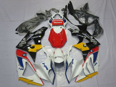 Beste BMW S1000RR Motorrad Verkleidung 2015-2016 - Weiss Rot Blau Gelb Schwarz HP