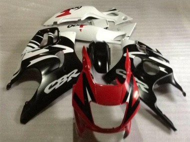 Beste Honda CBR600 F3 Motorrad Verkleidung 1995-1996 - Weiss Rot Glanzendes Schwarz