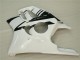 Beste Honda CBR600 F3 Motorrad Verkleidung 1995-1996 - Weiss Glanzendes Schwarz