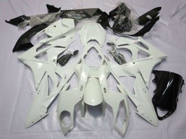 Beste BMW S1000RR Motorrad Verkleidung 2009-2014 - Perl Weiss