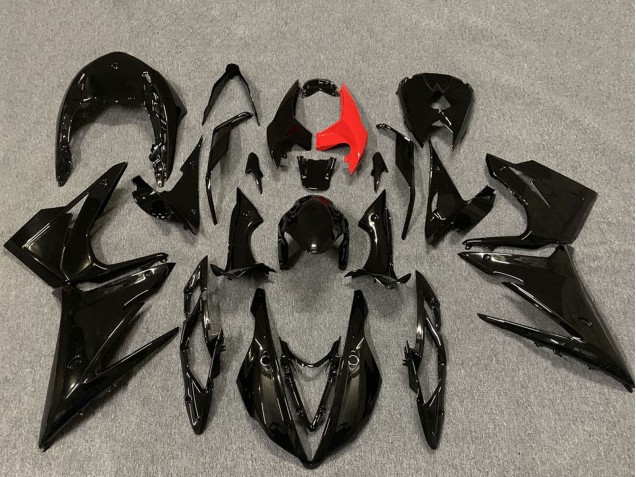 Beste Triumph Daytona 675 Motorrad Verkleidung 2013-2016 - Glanzendes Schwarz