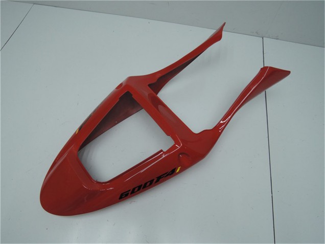 Beste Honda CBR600 F4i Motorrad Verkleidung 2001-2003 - Rot Glanzendes Schwarz