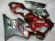 Beste Honda CBR600 F4i Motorrad Verkleidung Kit 2001-2003 - Silber Rot