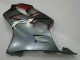 Beste Honda CBR600 F4i Motorrad Verkleidung Kit 2001-2003 - Silber Rot
