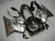 Beste Honda CBR600 F4i Motorrad Verkleidung 2004-2007 - Silber Matt Schwarz