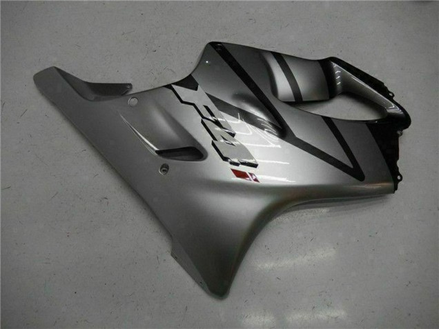 Beste Honda CBR600 F4i Motorrad Verkleidung 2004-2007 - Silber Matt Schwarz