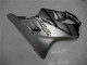 Beste Honda CBR600 F4i Motorrad Verkleidung 2004-2007 - Silber Matt Schwarz