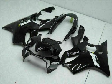 Beste Honda CBR600 F4i Motorrad Verkleidung 2004-2007 - Glanzendes Schwarz