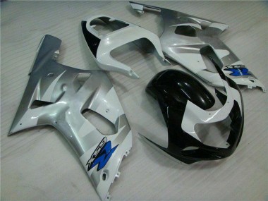 Beste Suzuki GSXR 600/750 Motorrad Verkleidung 2001-2003 - Gelb Glanzendes Schwarz