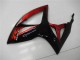 Beste Suzuki GSXR 600/750 Motorrad Verkleidung 2006-2007 - Rot Glanzendes Schwarz