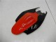 Beste Suzuki GSXR 600/750 Motorrad Verkleidung 2006-2007 - Rot Glanzendes Schwarz