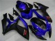 Beste Suzuki GSXR 600/750 Motorrad Verkleidung 2006-2007 - Blau Matt Schwarz Rot