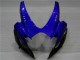Beste Suzuki GSXR 600/750 Motorrad Verkleidung 2006-2007 - Blau Matt Schwarz Rot