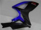 Beste Suzuki GSXR 600/750 Motorrad Verkleidung 2006-2007 - Blau Matt Schwarz Rot