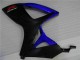 Beste Suzuki GSXR 600/750 Motorrad Verkleidung 2006-2007 - Blau Matt Schwarz Rot