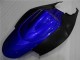 Beste Suzuki GSXR 600/750 Motorrad Verkleidung 2006-2007 - Blau Matt Schwarz Rot
