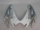 Beste Suzuki GSXR 600/750 Motorrad Verkleidung 2006-2007 - Weiss Silber