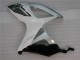 Beste Suzuki GSXR 600/750 Motorrad Verkleidung 2006-2007 - Weiss Silber