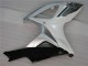 Beste Suzuki GSXR 600/750 Motorrad Verkleidung 2006-2007 - Weiss Silber