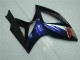 Beste Suzuki GSXR 600/750 Motorrad Verkleidung 2006-2007 - Glanzendes Schwarz Blau