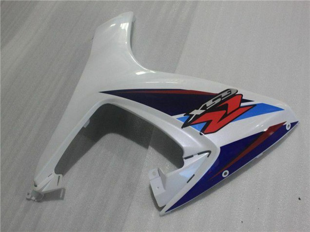Beste Suzuki GSXR 600/750 Motorrad Verkleidung 2006-2007 - Weiss Blau Schwarz Rot