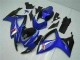 Beste Suzuki GSXR 600/750 Motorrad Verkleidung 2006-2007 - Blau Weiss Glanzendes Schwarz Rot