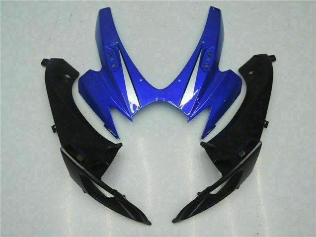 Beste Suzuki GSXR 600/750 Motorrad Verkleidung 2006-2007 - Blau Weiss Glanzendes Schwarz Rot