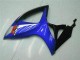 Beste Suzuki GSXR 600/750 Motorrad Verkleidung 2006-2007 - Blau Weiss Glanzendes Schwarz Rot