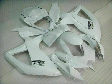 Beste Suzuki GSXR 600/750 Motorrad Verkleidung 2008-2010 - Weiss