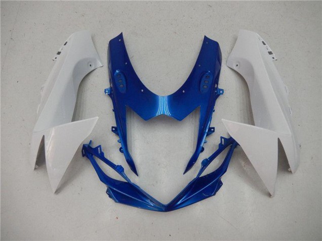 Beste Suzuki GSXR 600/750 Motorrad Verkleidung 2011-2024 - Weiss Blau Schwarz Rot