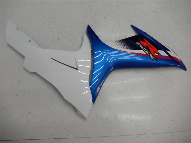 Beste Suzuki GSXR 600/750 Motorrad Verkleidung 2011-2024 - Weiss Blau Schwarz Rot