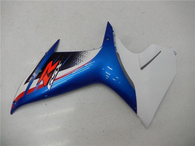 Beste Suzuki GSXR 600/750 Motorrad Verkleidung 2011-2024 - Weiss Blau Schwarz Rot