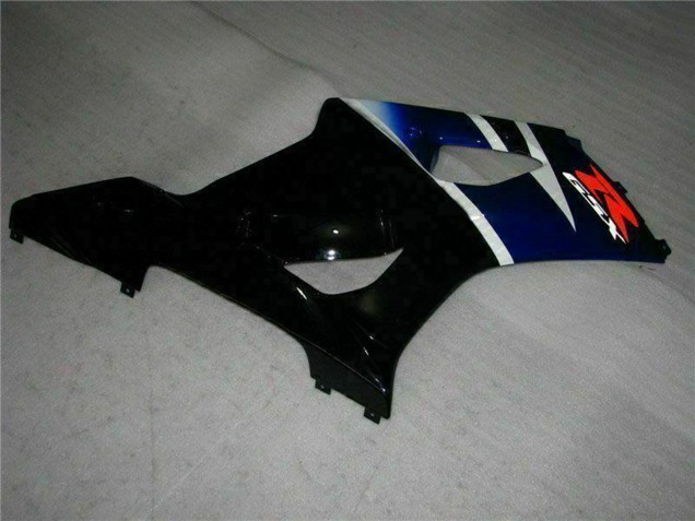 Beste Suzuki GSXR 1000 Abs Motorrad Verkleidungen 2003-2004 - Weiss Blau Glanzendes Schwarz Rot