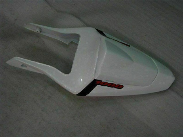 Beste Suzuki GSXR 1000 Abs Motorrad Verkleidungen 2003-2004 - Weiss Blau Glanzendes Schwarz Rot