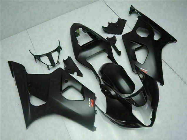 Beste Suzuki GSXR 1000 Motorrad Verkleidung 2003-2004 - Matt Schwarz Rot