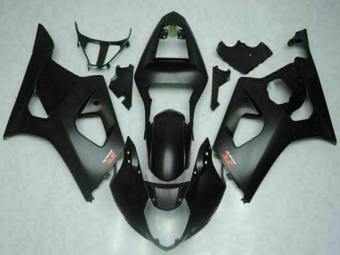 Beste Suzuki GSXR 1000 Motorrad Verkleidung 2003-2004 - Matt Schwarz Rot