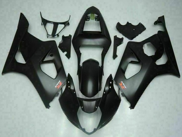 Beste Suzuki GSXR 1000 Motorrad Verkleidung 2003-2004 - Matt Schwarz Rot