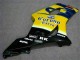 Beste Suzuki GSXR 1000 Motorrad Verkleidung 2003-2004 - Gelb Blau Weiss Rot Corona Motul