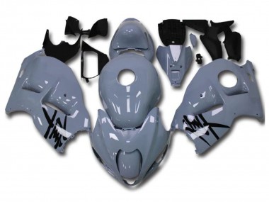 Beste Suzuki GSXR 1300 Hayabusa Motorrad Verkleidung 1996-2007 - Nardo Grau