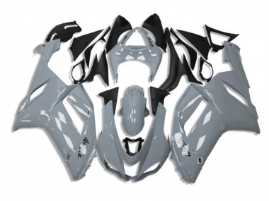 Beste Kawasaki ZX6R Motorrad Verkleidung 2007-2008 - Nardo Grau
